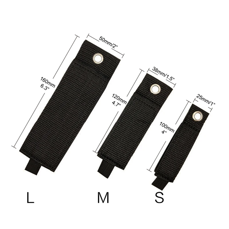 1 6 штук в партии 3 вида высоты каблука нейлон крюк и петля ремешок кабельные