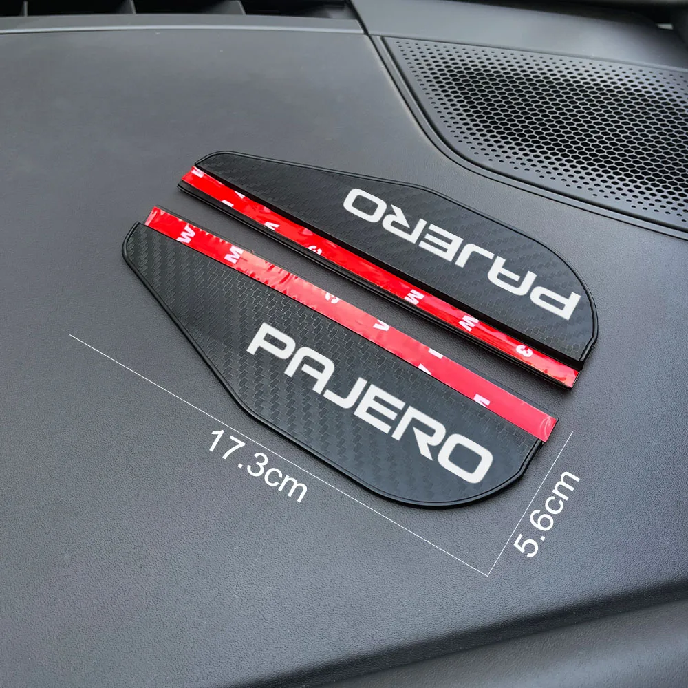 Автомобильные дождевые брови для Mitsubishi Outlander Lancer 9 X EX ASX Pajero L200 Colt Eclipse Ralliart Triton Delica