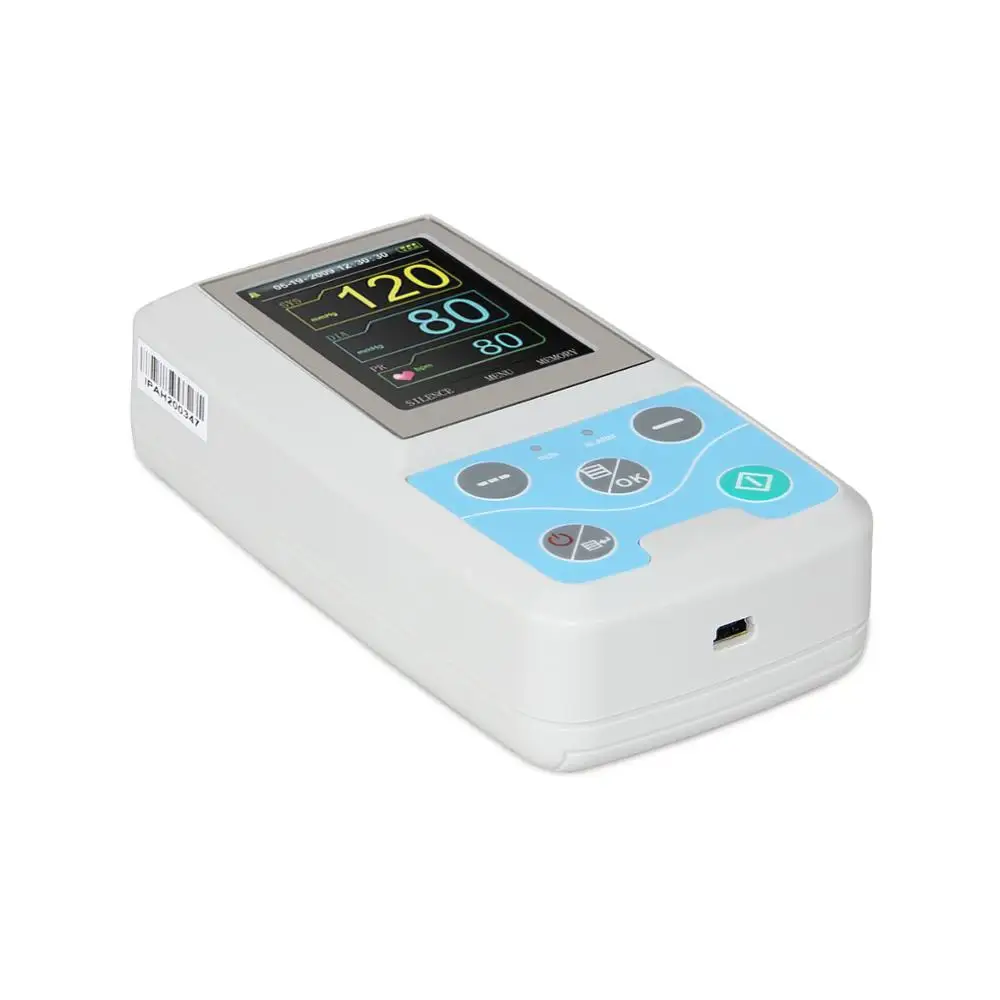 FDA Arm Амбулаторный монитор кровяного давления 24 часа NIBP Holter CONTEC ABPM50 + взрослый