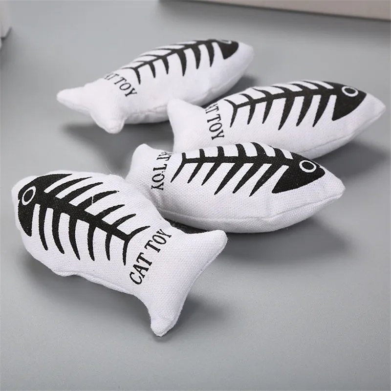 

Pet Toy Funny Lifelike Fish Shape Simulation Pets Cat Playing Toy Fish Shape Pillow Creative Pet Supplies Puppy Chew Toys