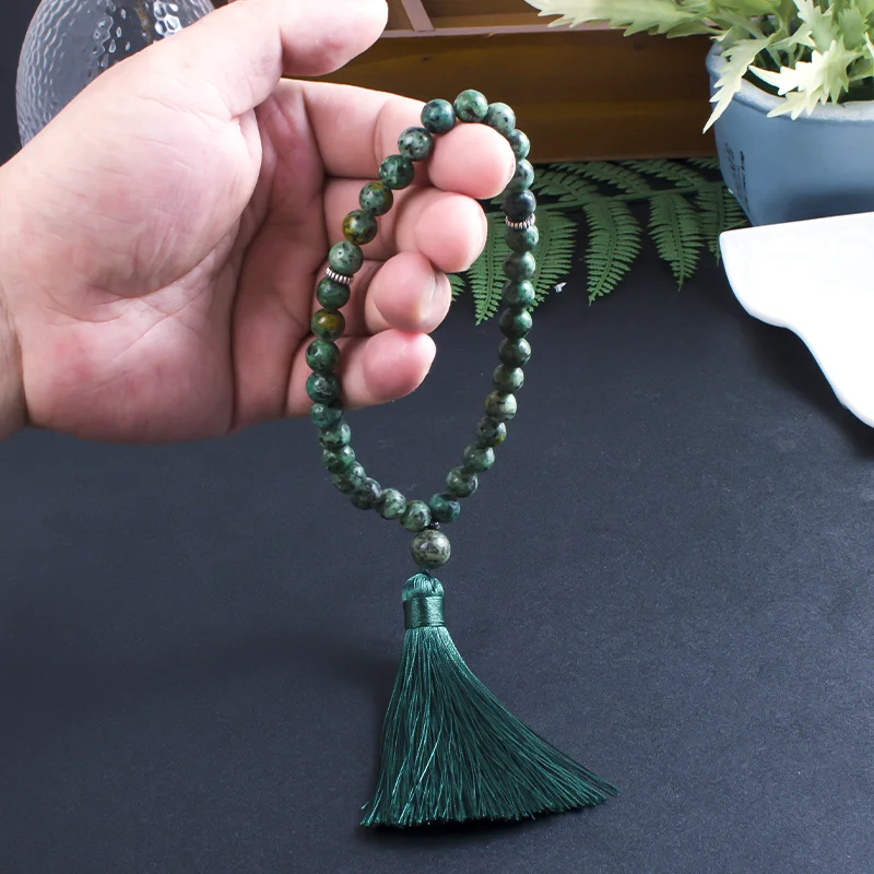 Браслет из бусин в африканском стиле унисекс украшение виде Розария с