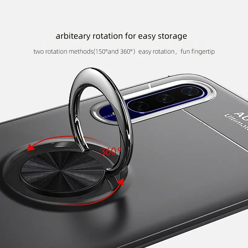 Для xiaomi 9 mi9SE MI8 8SE металлический Невидимый кольцевой кронштейн TPU чехол для xiaomi CC9 xiaomi CC9E Магнитный поглощающий чехол