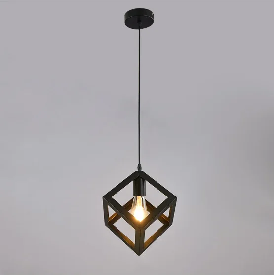 Скандинавский промышленный стиль кованого железа люстра Ретро для кафе балкона