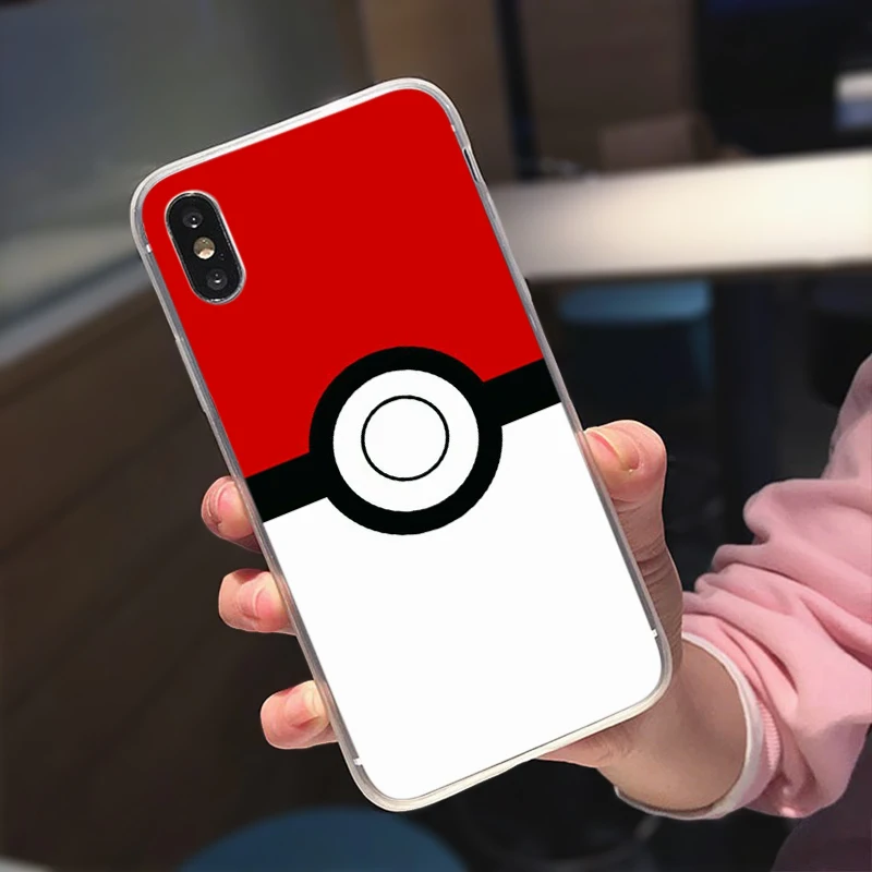 Забавный Милый Карманный Мягкий силиконовый чехол elf Pikachue для iPhone 5s Se 6 6s 7 8 Plus X XR XS
