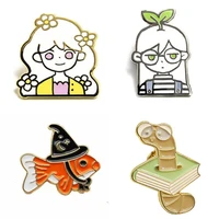 anime pins brooches enamel badges for backpack womens cartoons lapel pin badges enamel brooch on backpack cute badges anime pin