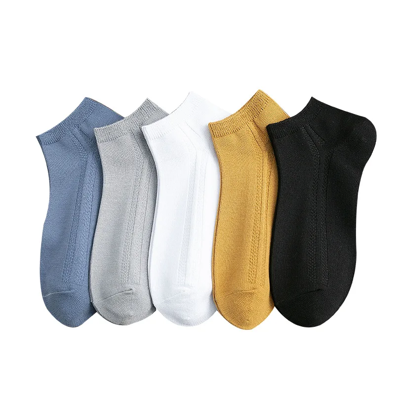 Новые модные Ультратонкие мужские носки из бамбукового волокна без запаха