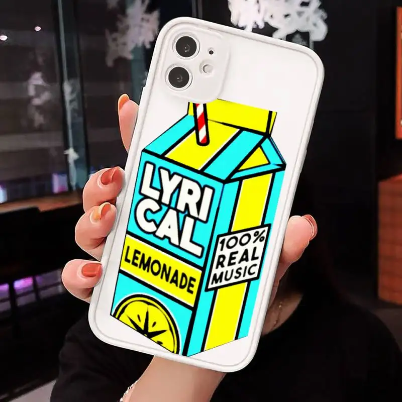 

Aliens Drink Lyrical Lemonade Phone Cases Matte Transparent for iPhone 7 8 11 12 s mini pro X XS XR MAX Plus cover funda