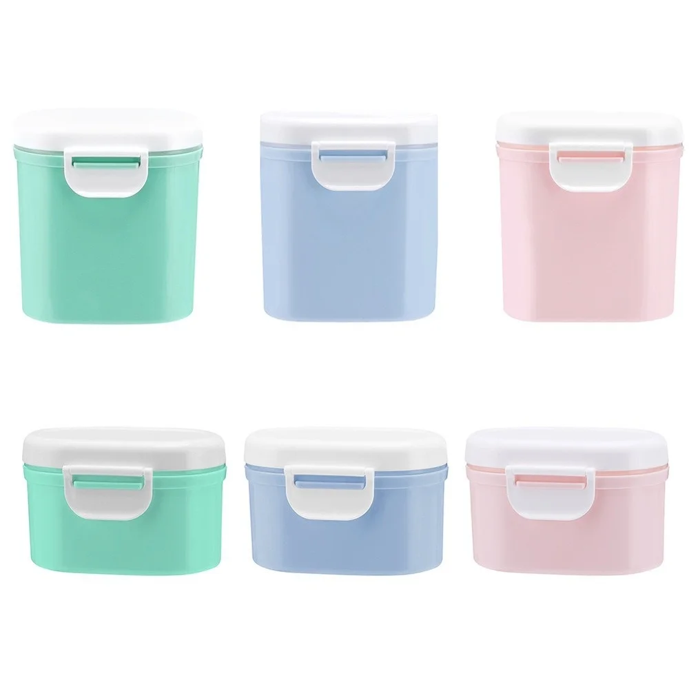 

Baby Milk Poer Container Box Melkpoeder Container Food Storage Box Multilayer Infants Feeding Food Storage Boxs Small/Large