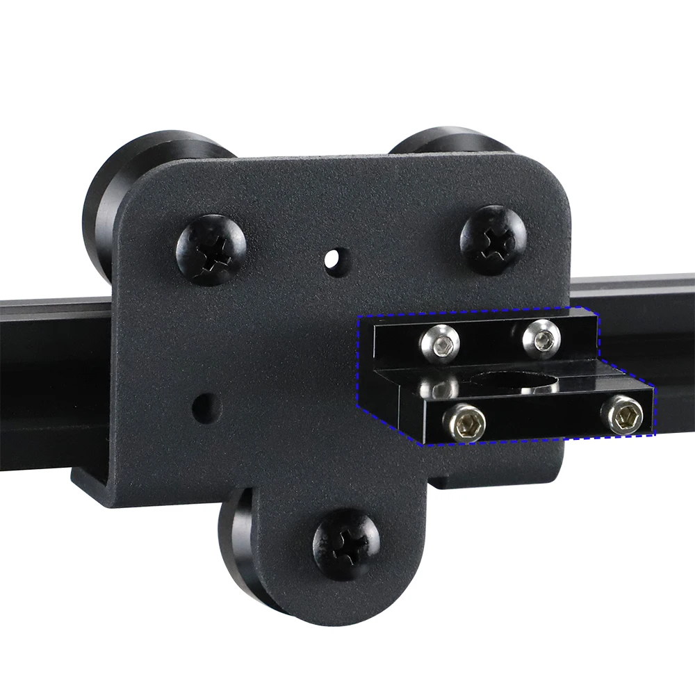 

3D printer accessories E3DV6 heat pipe firmware fixed aluminum block device suitable for Ender3/CR10 series assembly fixed block