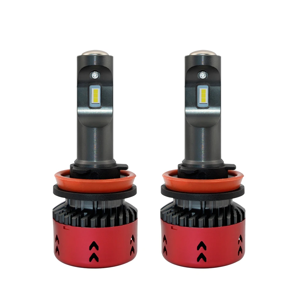 2 шт. Автомобильные светодиодные лампы 6000K h7 h1 h11 9006 9005 9012 h4|Передние LED-фары для