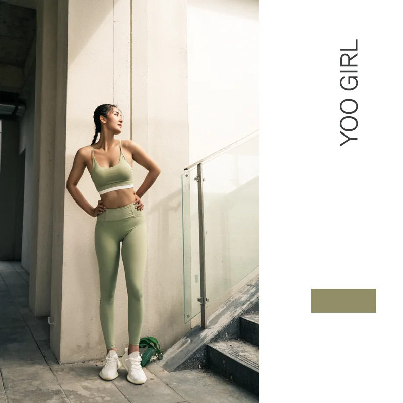 Новинка Женский двухцветный бюстгальтер с вышивкой горчично-зеленый и белый