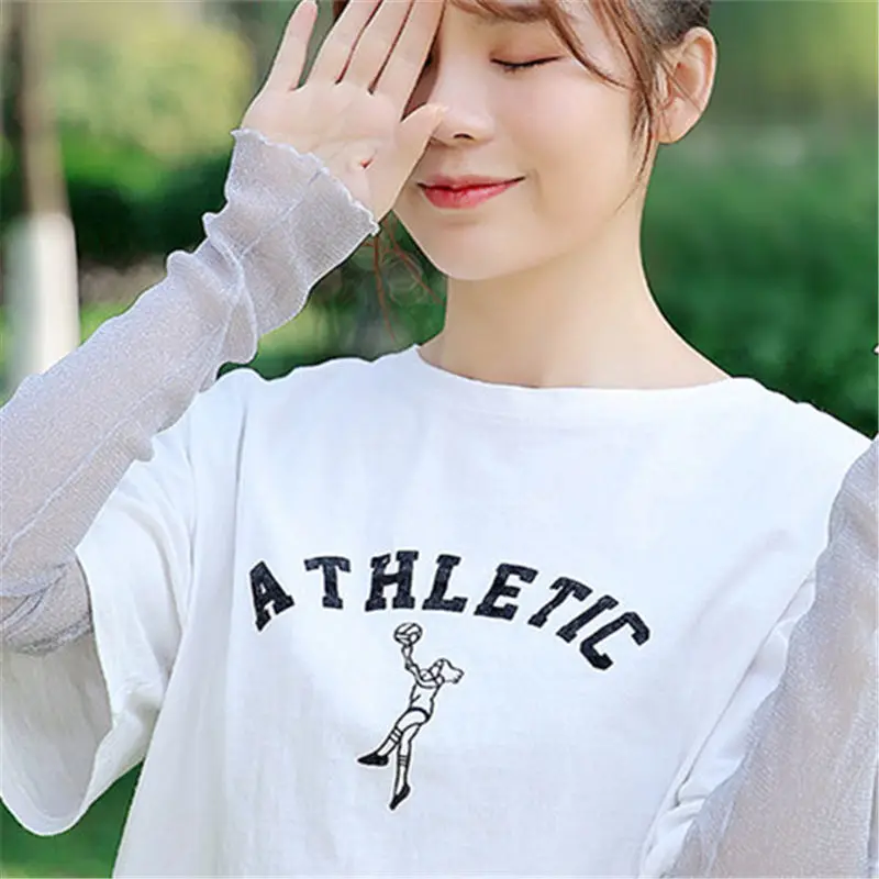 1 пара женские солнцезащитные перчатки без пальцев| |