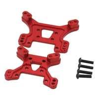 rc car metal front rear shock absorber plates suspension board for wltoys 144001 124017 124019 rc car parts