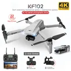 KF102 Дрон 6k HD Камера 2 Ось Gimbal Профессиональный 4k Дрон с защитой от вибрации антенна складного квадрокоптера 1,2 км VS SG 907 Max приличные лопости для вертолета лопасти для вертолёта flying ball робокар поли