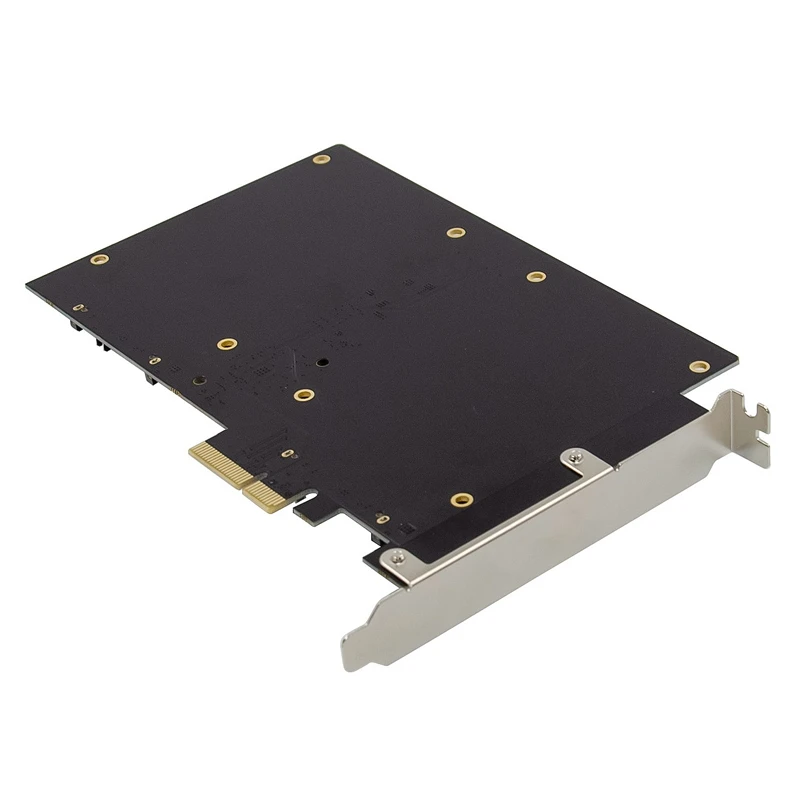 Плата RAID для контроллера PCI E X2 SATA3.0 совместимая с Полноразмерным SSD / HDD 2 5 дюйма