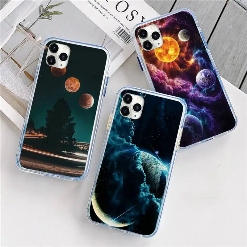 

Space Solar System Planets Phone Case For iphone 12 5 5s 5c se 6 6s 7 8 plus x xs xr 11 pro max mini