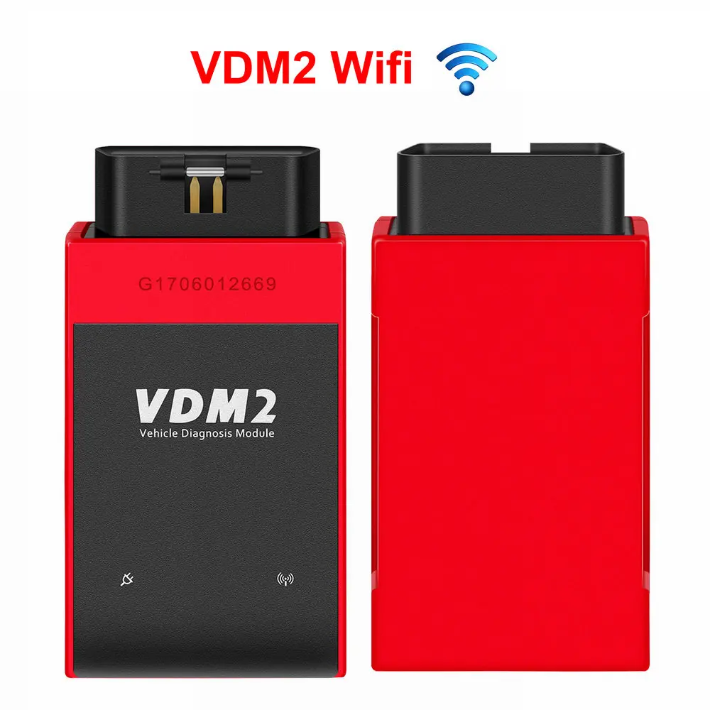 Wifi UCANDAS VDM2 полная система V5.2 Bluetooth/Wifi OBD2 VDM II для Android VDM 2 OBDII сканер кода обновление бесплатно - Цвет: Wifi