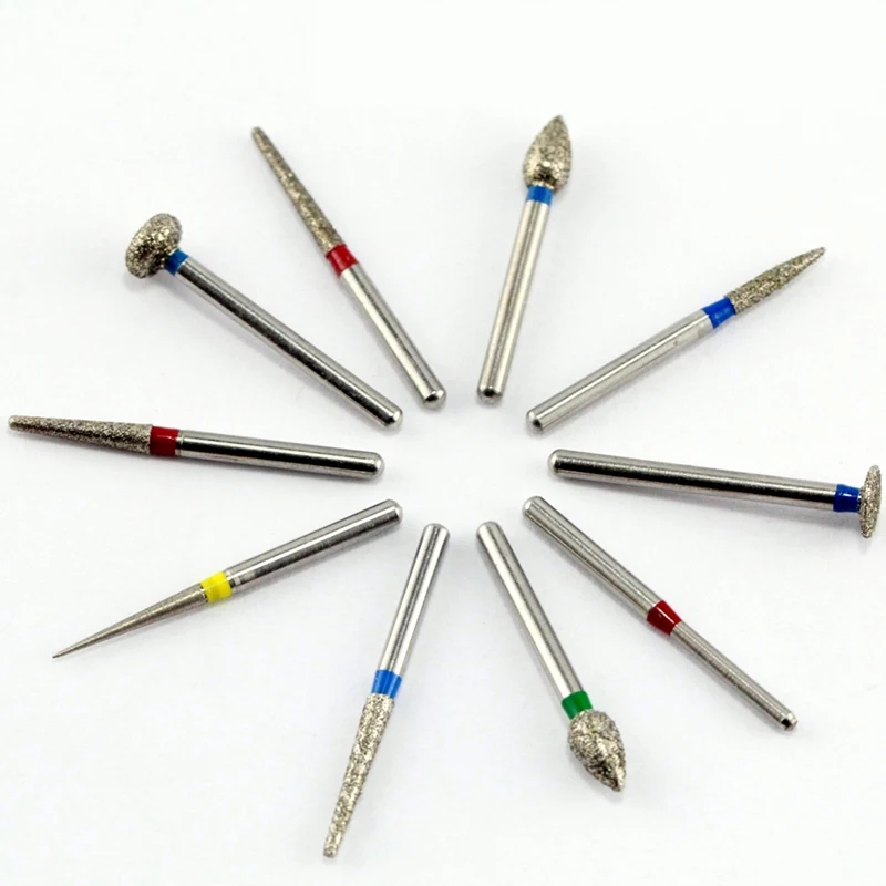 

200 pcs Dental Diamond Burs Drill Dental Burs Dia-burs for High Speed Handpiece Medium FG 1.6M Dentist tools