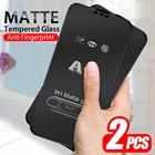 Стекло для IPhone 13 2 шт. 9D полное клеевое матовое Защитное стекло для Iphone13 Pro Max Mini Aifon I Phone 13Pro Защитная пленка для экрана