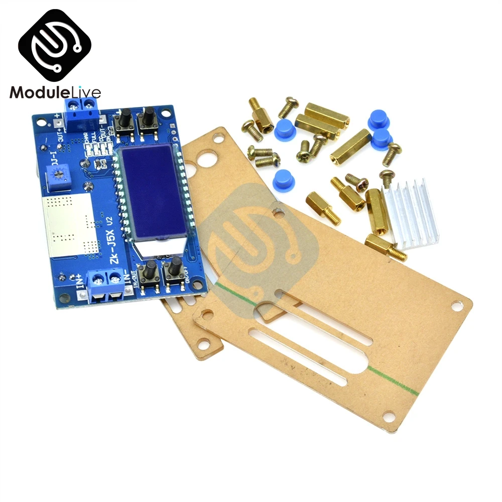 Понижающий преобразователь постоянного тока 6 5-36 в 1 2-32 В 5A 75 Вт CC CV модуль