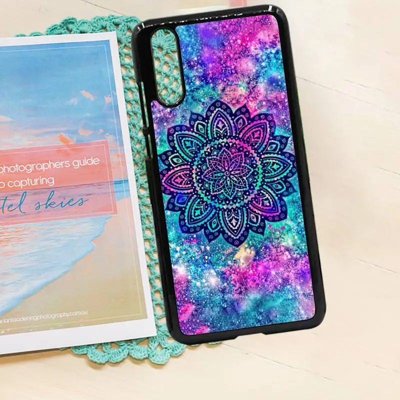 

Colorful Mandala flower art pattern Phone Case PC for iPhone 11 12 pro XS MAX 8 7 6 6S Plus X 5S SE 2020 XR