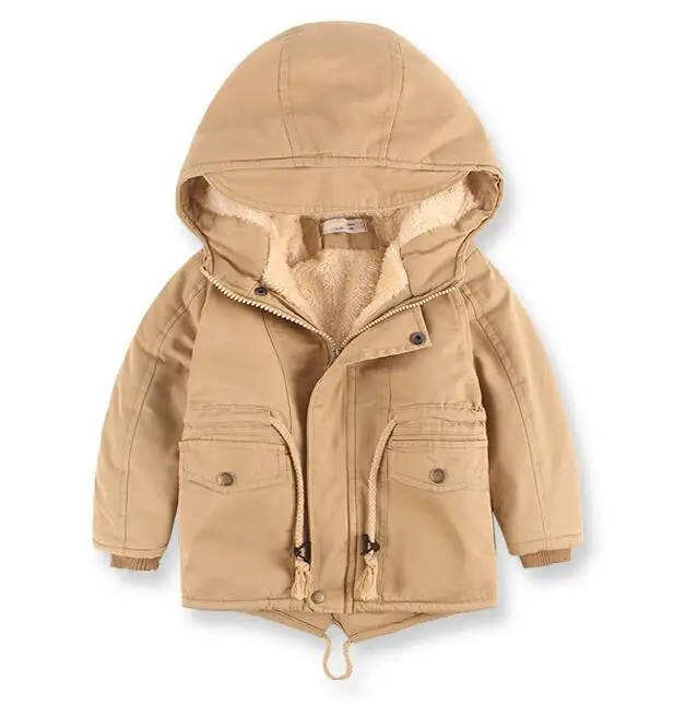 Новые зимние детские пуховики и парки От 2 до 9 лет теплая верхняя одежда в