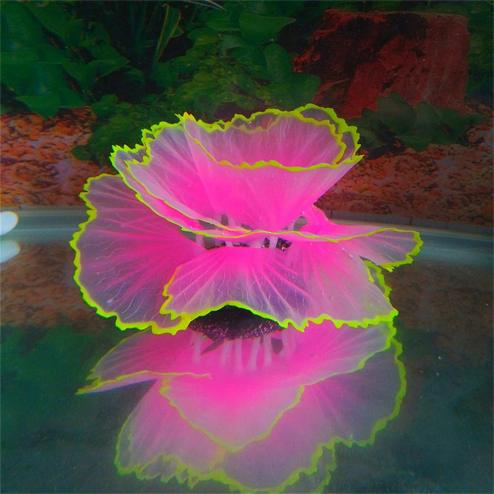 

Aquarium Ornaments Decoration Fish Tank Landscaping Coral Simulation Lettuce Coral Underwater World Small Landscape