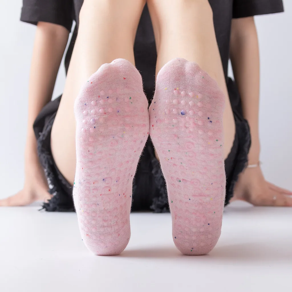1 пара занятий спортом йогой носки тапочки для Для женщин Нескользящие женские
