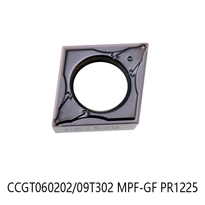 

Original CCGT060202MPF-GF CCGT09T302MFP-GF PR1225 Carbide Inserts Turning Tool Cutter CCGT060202 CCGT09T302 CCGT 060202 for P M