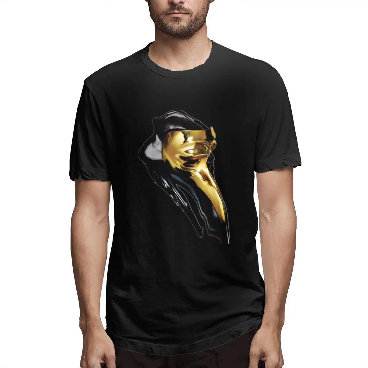 FGHFG Mans Claptone Элегантная футболка унисекс для мужчин и женщин |