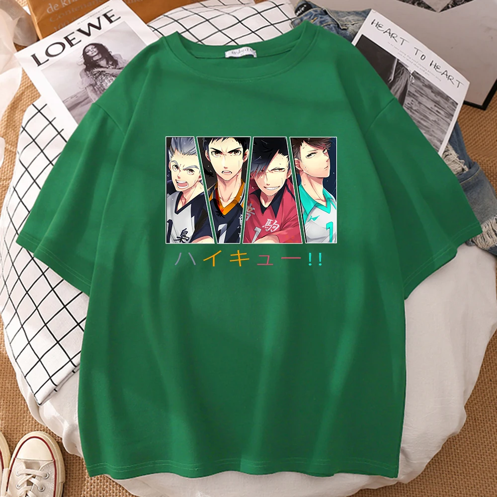 

Аниме женская футболка кошмарным принты с героями из мультфильма и круглым вырезом короткий рукав свободная футболка S-XXXL большой Размеры ...