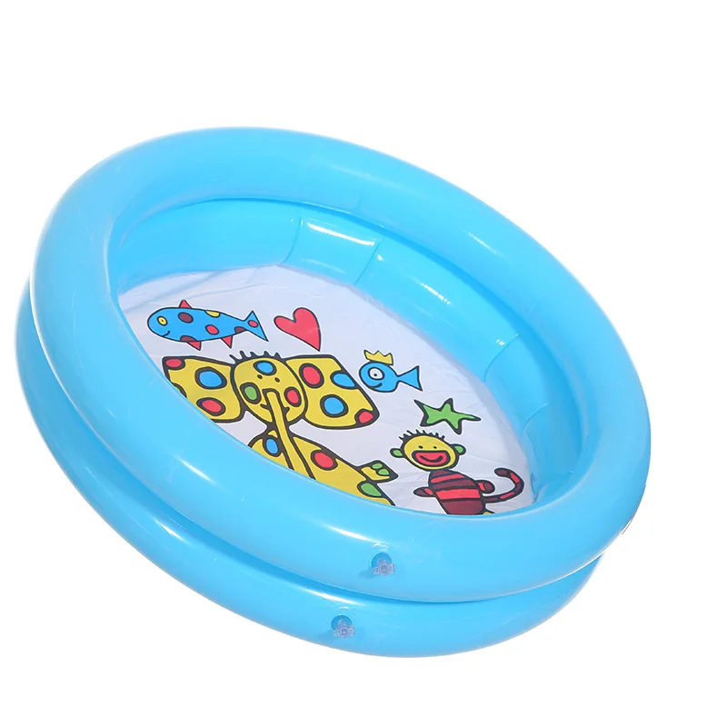 

65cm Baby Swimming Pool Kids Child Summer Water Toys for Kids inflatable Pools Animal Print Bath Tub Round Play Ball Pool