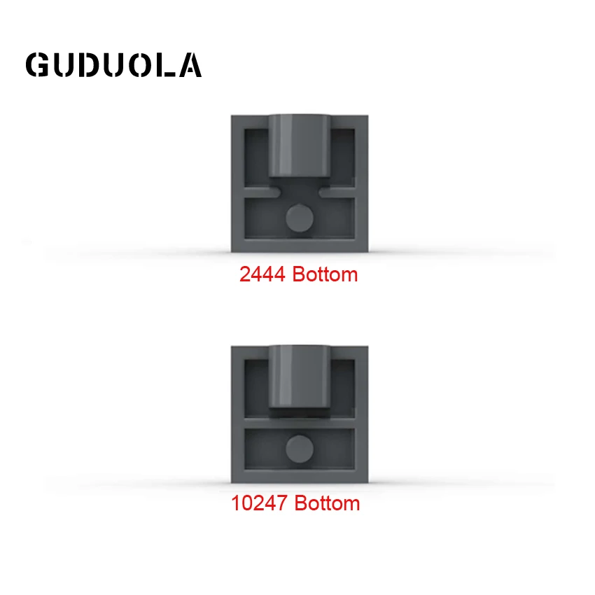 Guduola Special Plate 2x2 with Hole without Underneath Cross Support 2444 Bearing Block Build MOC Parts 50pcs/lot | Игрушки и хобби