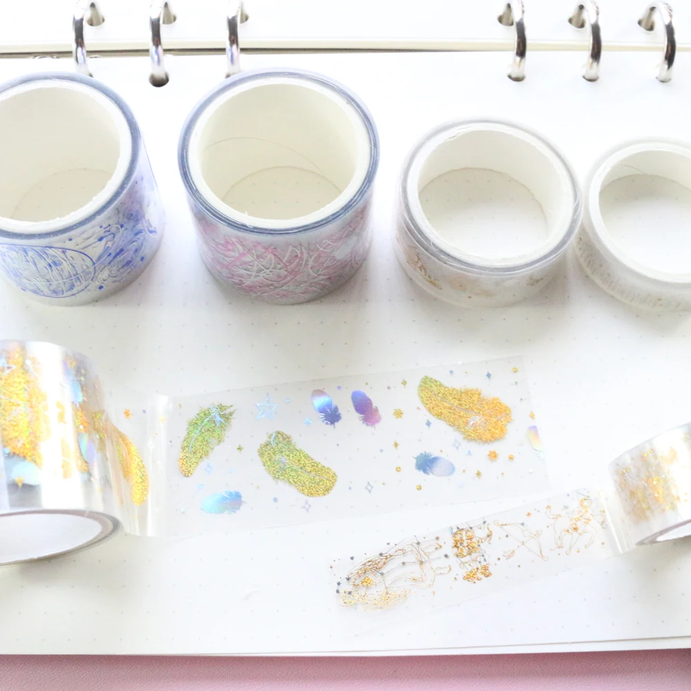 Domikee милые кавайные фольги прозрачные питомцы Декоративные DIY дневник