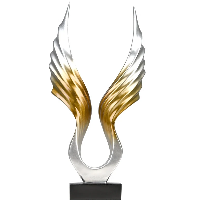 Miniature Eagle Statues Nordic Resin Carving Art Unique Home Decoration Animals Modern Crafts Quill Figurines Ornaments KK60HD | Дом и сад