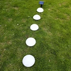 Светодиодный светильник в форме полушара на солнечной батарее, водонепроницаемый уличный фонарь для дорожек, ландшафта, газона, декоративсветильник освещение на солнечной батарее, 1 комплект