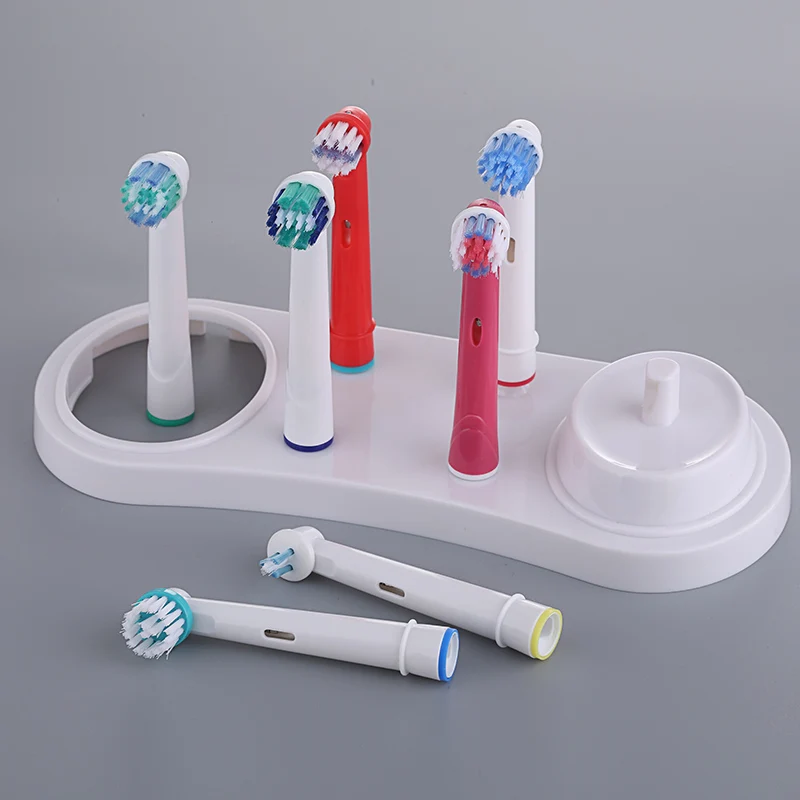 

Electric Toothbrushes Holder Stand Support White Tooth Brush Heads Base With Charger Hole For Oral B 3709 3728 D18