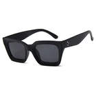 Квадратные женские солнцезащитные очки в стиле ретро, брендовые дизайнерские солнцезащитные очки большого размера 2021, модные затемненные очки для женщин, солнцезащитные очки UV400