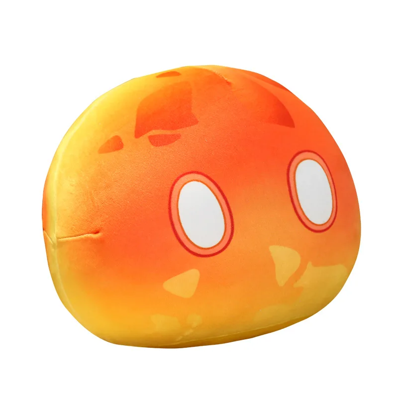 

Cartoon Game Genshin Impact Cosplay Slime Plush Pillow Project Elements Stuffed Soft Anime Plush Toy Kids Boys and Girls Gifts