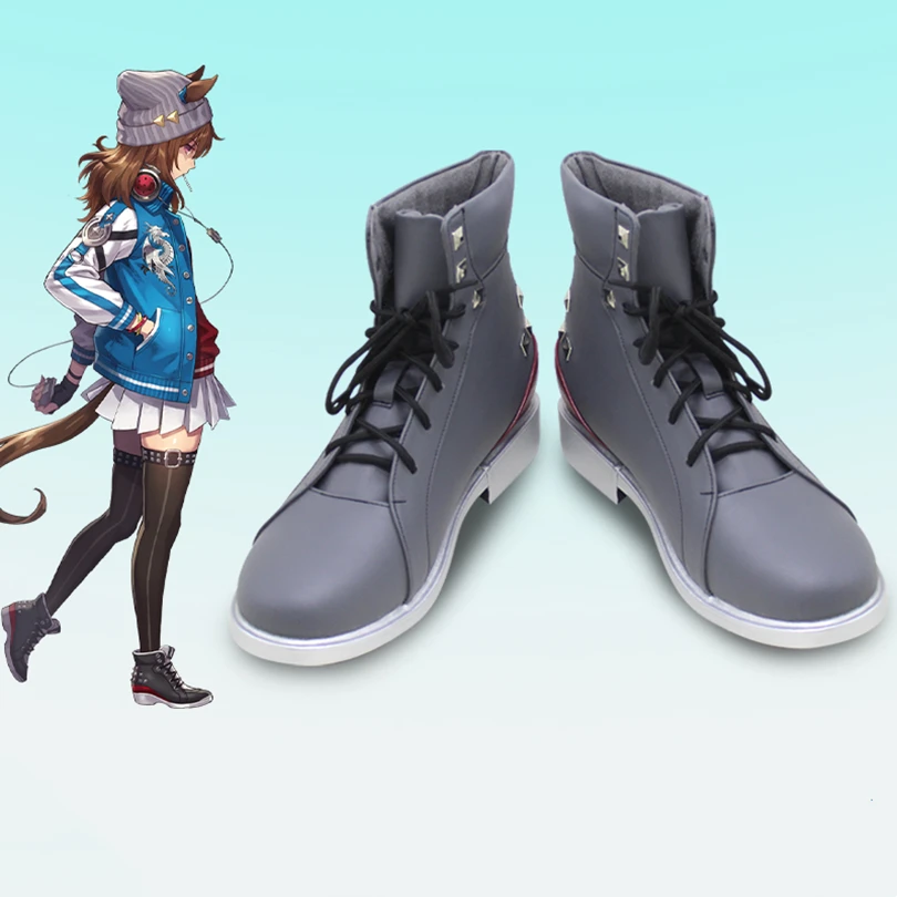 Фото Uma musume Pretty Derby Kawakami Princess Mayano Top Gun Twin Turbo Air Groove Nakayama Festa Обувь для косплея на Хэллоуин Сапоги №5