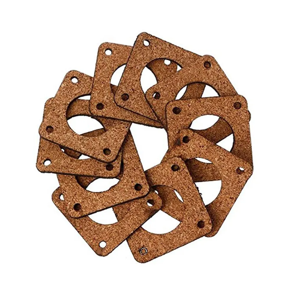 5/10PCS Nema 17 / 42 Stepper Motor Damper Cork Gasket 3mm Reprap Isolator 42 Motor Absorber For 3D Printer