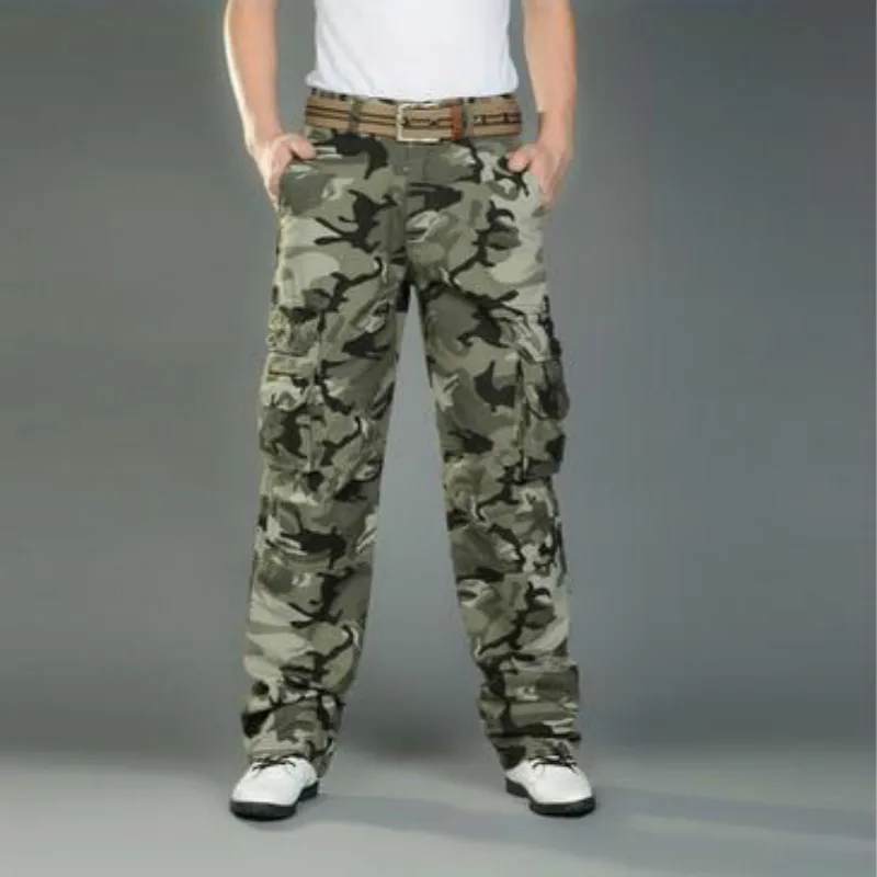 

28-40 Special Offer Promotion Nice Mens Jogger Autumn Pencil Men Camouflage Military Comfortable Cargo Trousers Camo Joggers