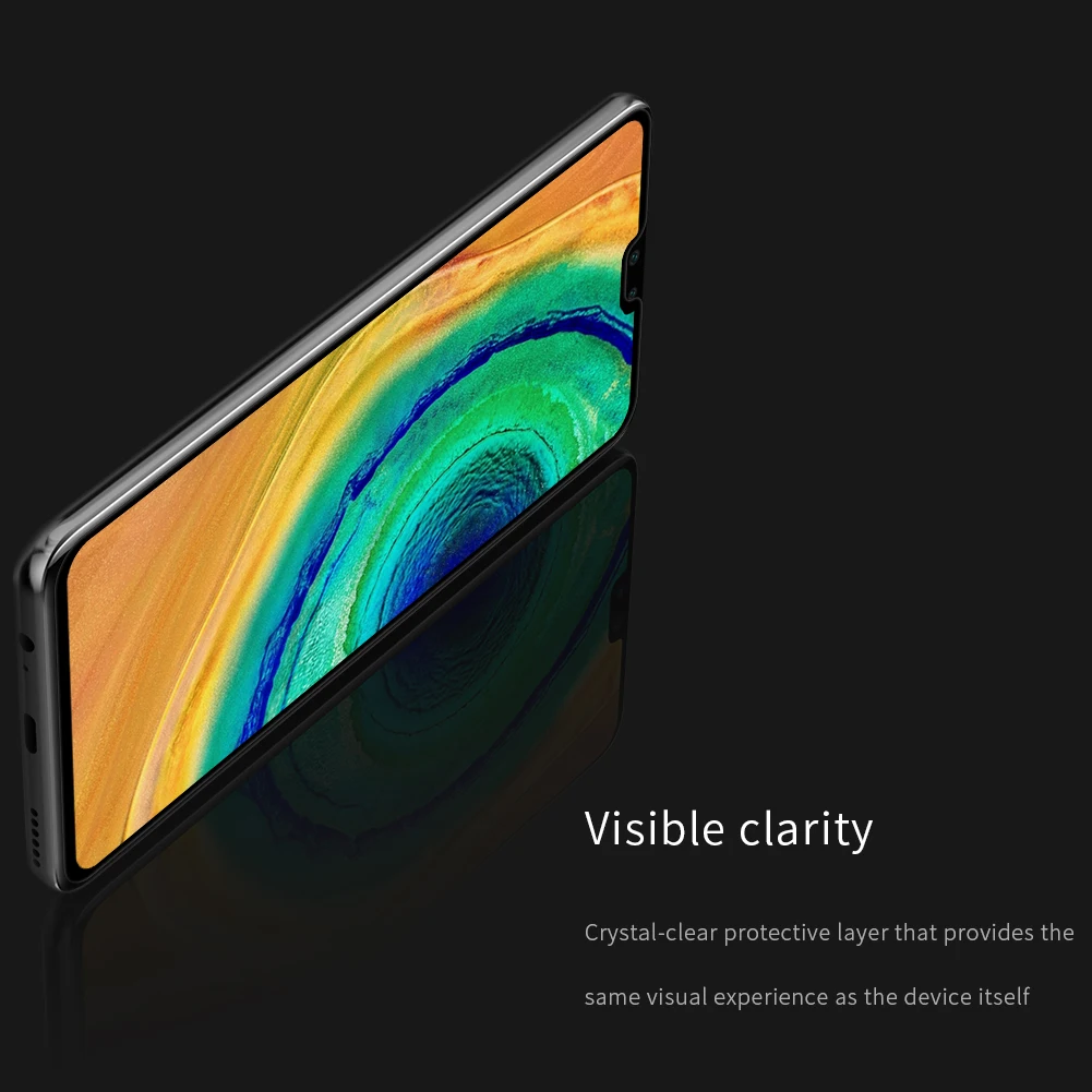 Nillkin для huawei mate 30 20 X 20X Защитное стекло для экрана XD полное покрытие 3D безопасное закаленное стекло для huawei P30 Honor 20 Pro