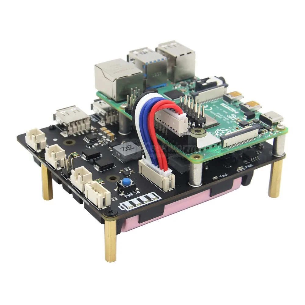Raspberry Pi 4B/3B+/3B 18650 UPS и безопасная Плата расширения управления питанием, X750 щиты для Raspberry Pi 4 модели B/3B+/3B/2B
