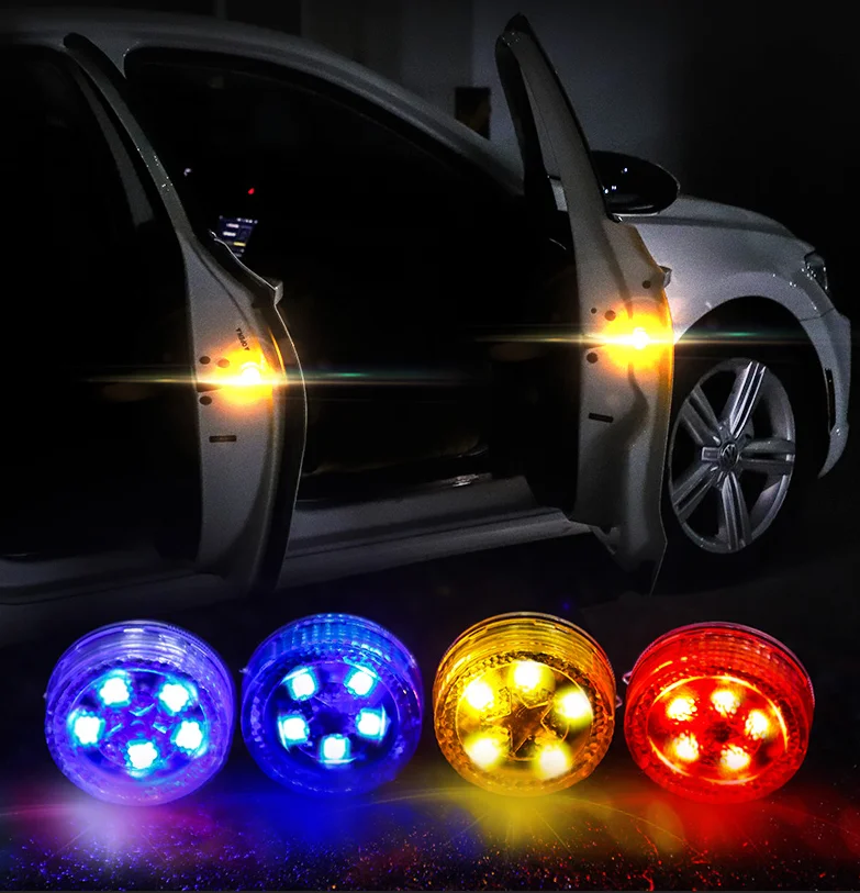 2x светодиодный сигнальный фонарь для двери автомобиля аксессуары наклейка Lexus