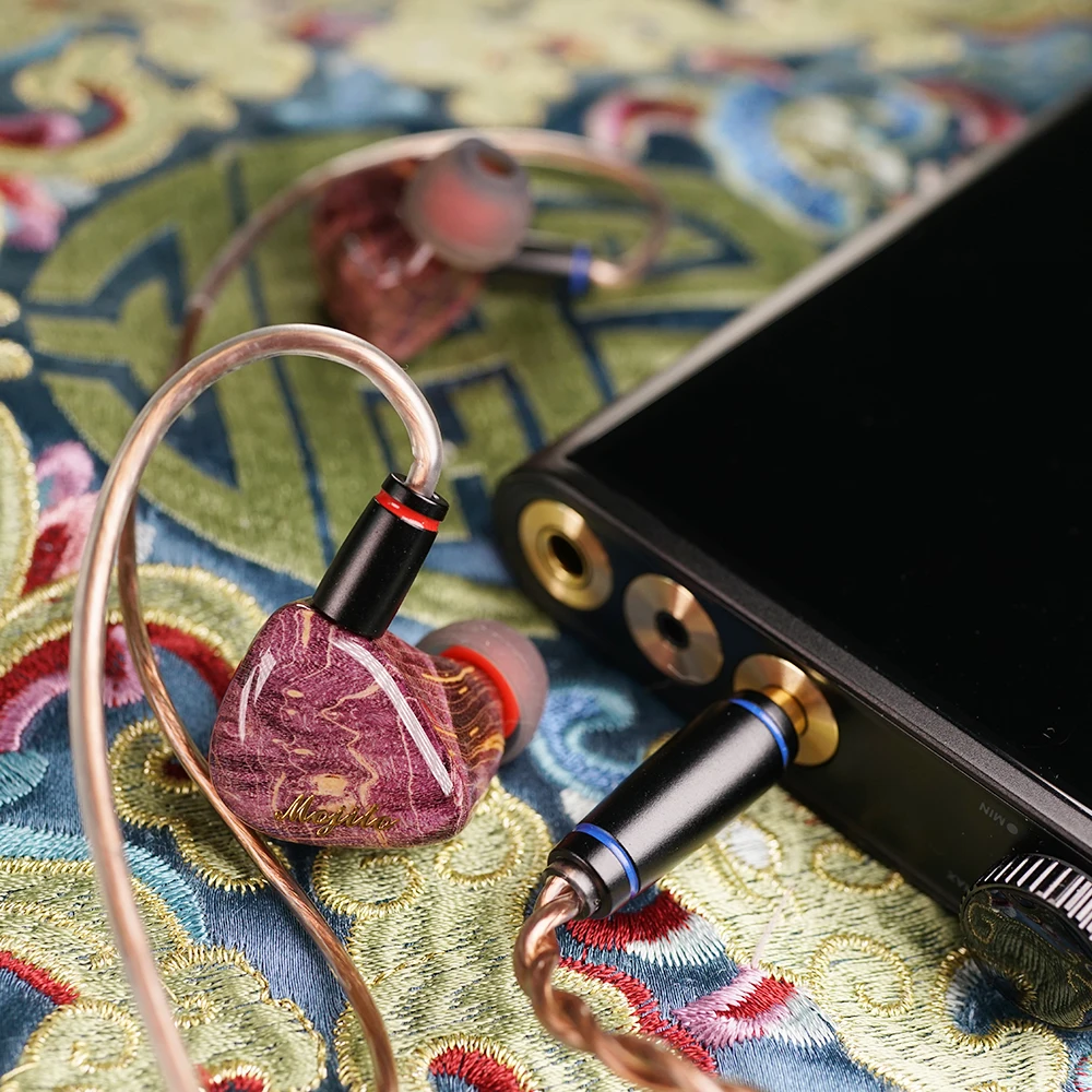 Наушники драйвер QOA Mojito 2 Sonion BA + 4 Knowles 6BA Hi Fi DJ монитор IEM 2Pin Посеребренная Медная
