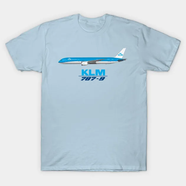 Мужская футболка KLM 787 9 от stevehclk Футболка женская | одежда
