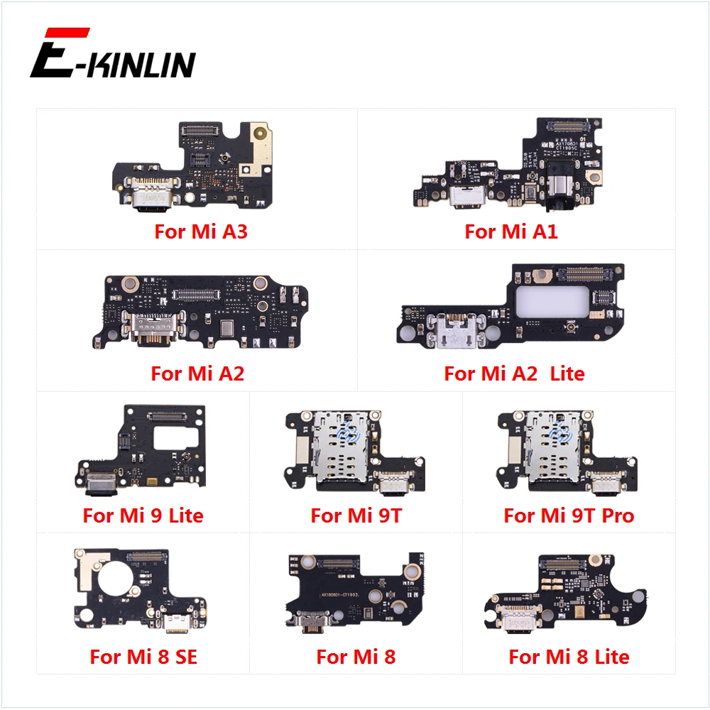 Conector de puerto de carga de piezas de Cable Flex para XiaoMi...