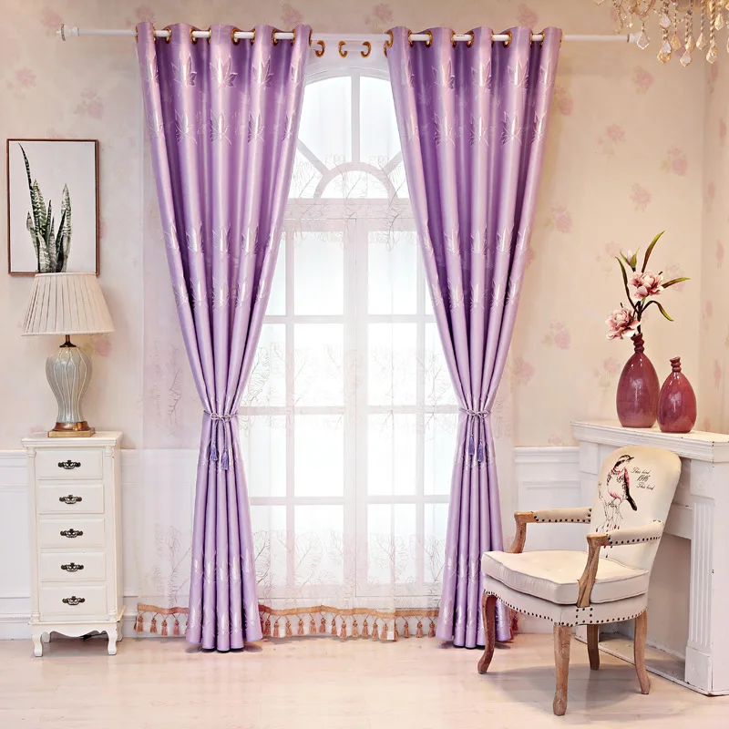 

Nordic Style Jacquard Curtains Cotton Linen Shading Curtains for Living Room Bedroom Luxurious Chinese Curtain Decoration Custom