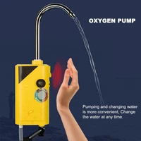 water pump 3 modes increase oxygen portable usb charge automatic sensing multifunctional pump for outdoor